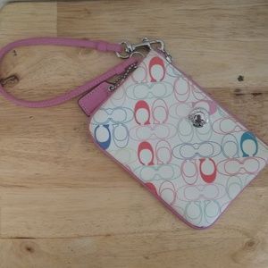 Coach Wristlet